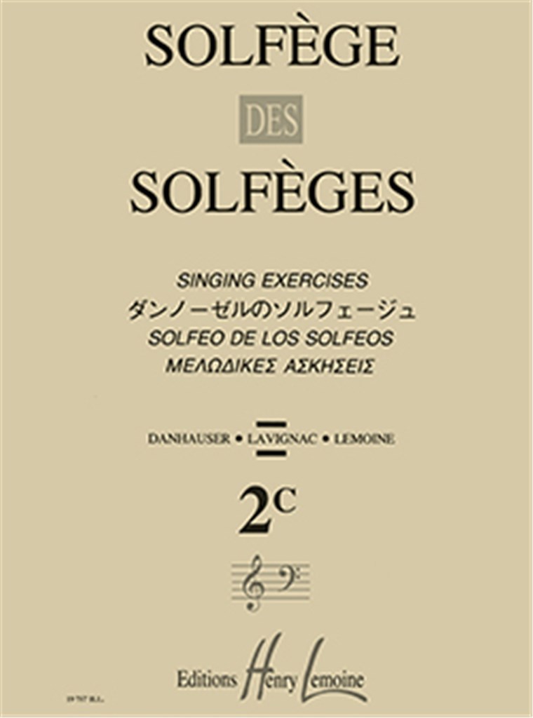 Solfege De Solfeges 2C